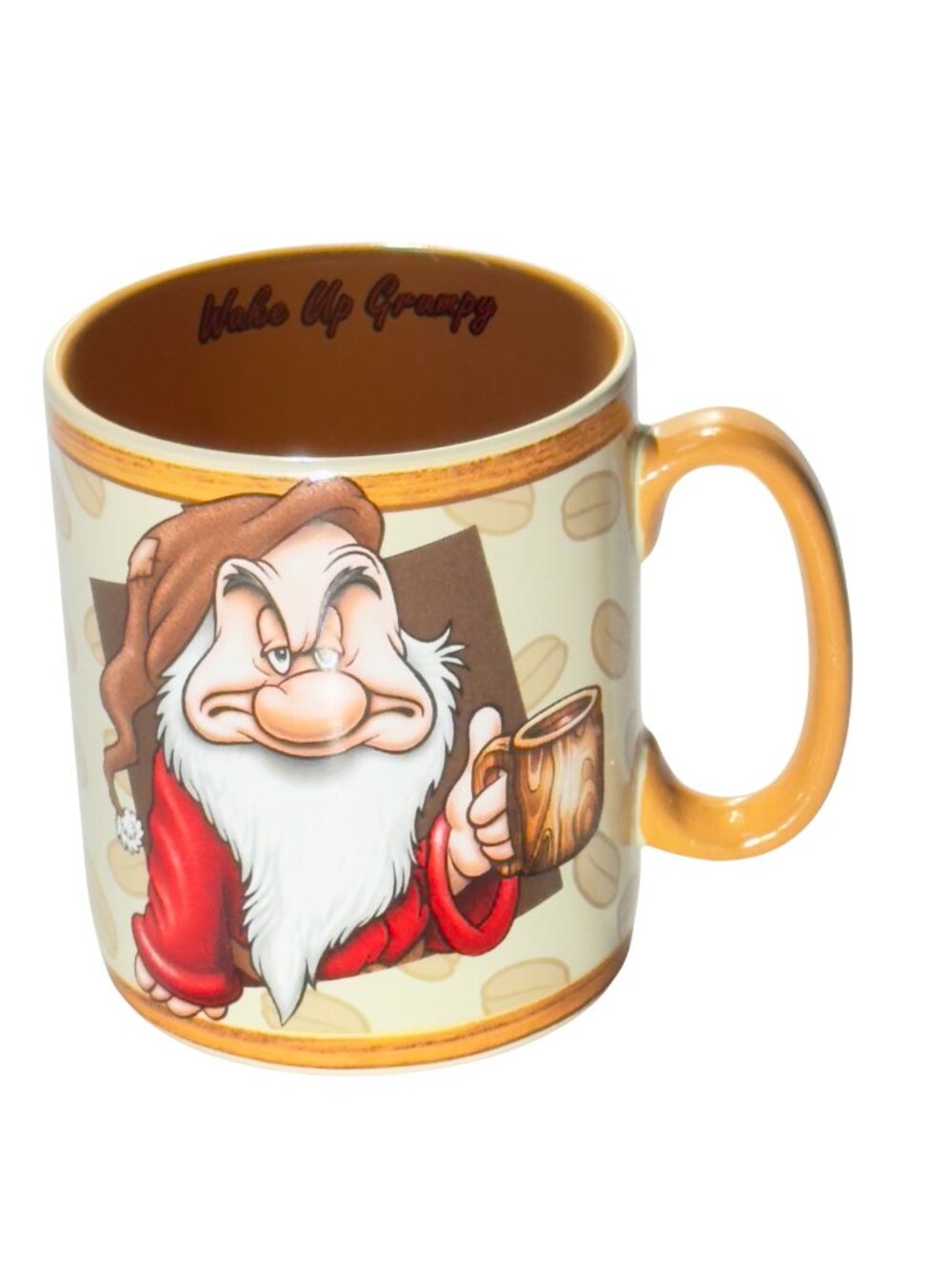Disney Grumpy Coffee Mug Wake Up Grumpy 12 Oz